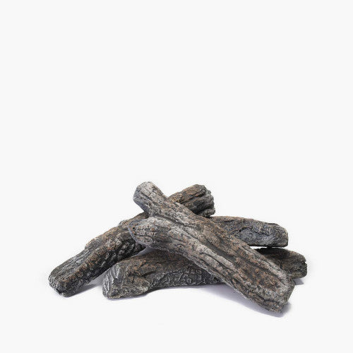 Pacific Lifestyle - Ceramic Wood Effect Logs 4 Pieces - Beyond outdoor living