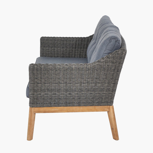 Pacific Lifestyle - Larissa Lounge Set Kubu Grey K/D - Beyond outdoor living