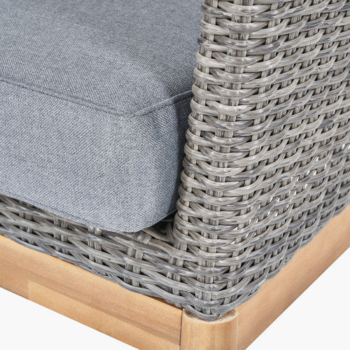 Pacific Lifestyle - Larissa Lounge Set Kubu Grey K/D - Beyond outdoor living