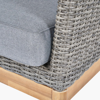 Pacific Lifestyle - Larissa Lounge Set Kubu Grey K/D - Beyond outdoor living