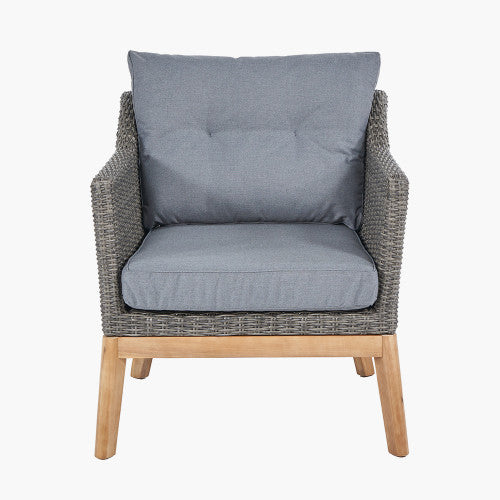 Pacific Lifestyle - Larissa Lounge Set Kubu Grey K/D - Beyond outdoor living
