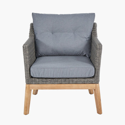 Pacific Lifestyle - Larissa Lounge Set Kubu Grey K/D - Beyond outdoor living