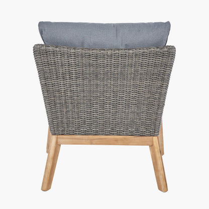 Pacific Lifestyle - Larissa Lounge Set Kubu Grey K/D - Beyond outdoor living