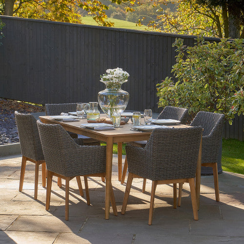 Pacific Lifestyle - Larissa Dining Set Kubu Grey K/D - Beyond outdoor living