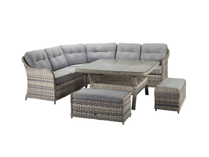 Signature Weave - Constance Large Corner Dining - Beyond outdoor living