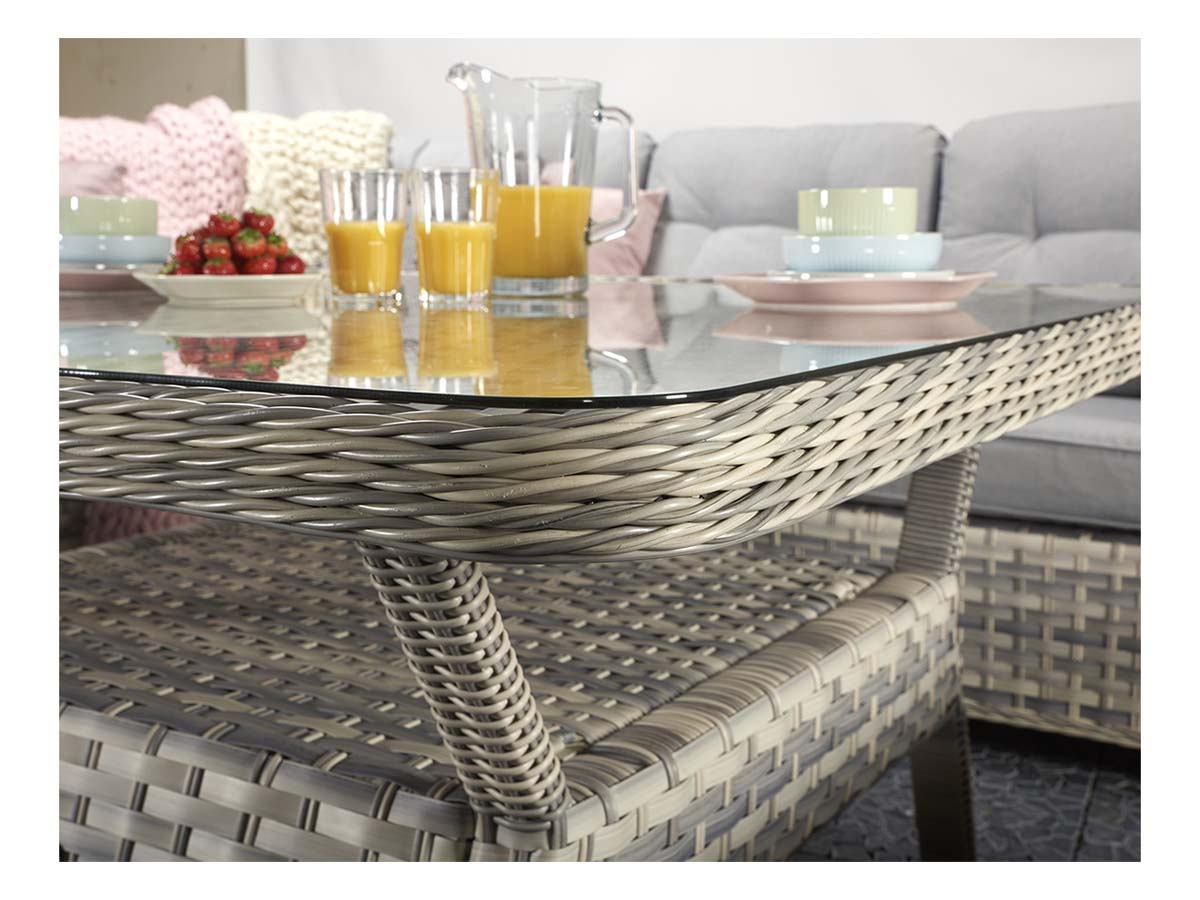 Signature Weave - Constance Large Corner Dining - Beyond outdoor living