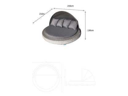 Signature Weave - MADISON Daybed - Beyond outdoor living